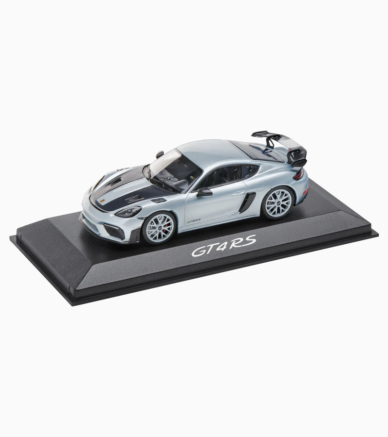Chargez l'image dans la visionneuse de la galerie, Porsche 718 CAYMAN GT4 RS Gris PORSCHE DEALERMODEL 1:43
