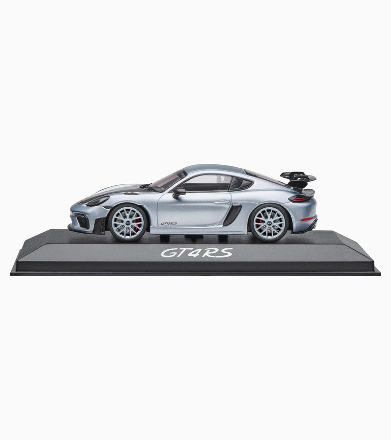 Chargez l'image dans la visionneuse de la galerie, Porsche 718 CAYMAN GT4 RS Gris PORSCHE DEALERMODEL 1:43
