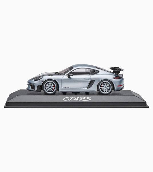 Porsche 718 CAYMAN GT4 RS Gris PORSCHE DEALERMODEL 1:43