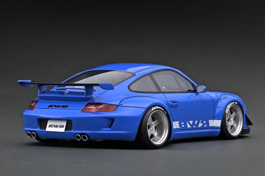 Porsche RWB 997 Blue IGNITION MODEL 1:18