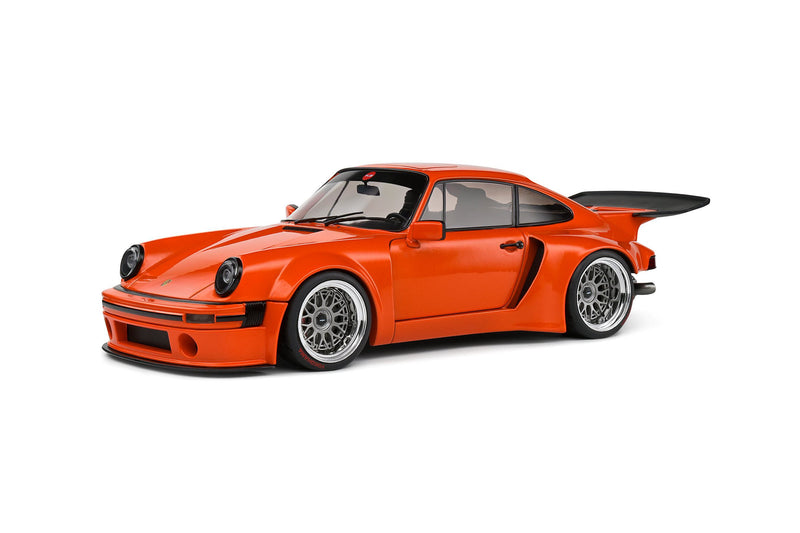 Laad de afbeelding in de Gallery-viewer, PORSCHE RWB KS-R ORANJE 2022 SOLIDO 1:18
