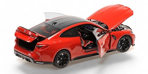 Load image into Gallery viewer, Bmw M4 2024 RED METTALIC MINICHAMPS 1:18
