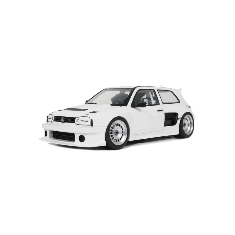 Load image into Gallery viewer, Volkswagen GOLF III KHYZYL SALEEM WHITE 2024 OTTOmobile 1:18
