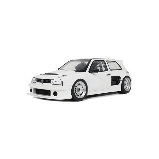 Volkswagen GOLF III KHYZYL SALEEM WHITE 2024 OTTOmobile 1:18