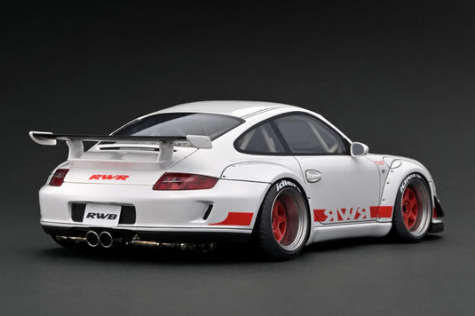 Porsche RWB 997 GT3 White IGNITION MODEL 1:18