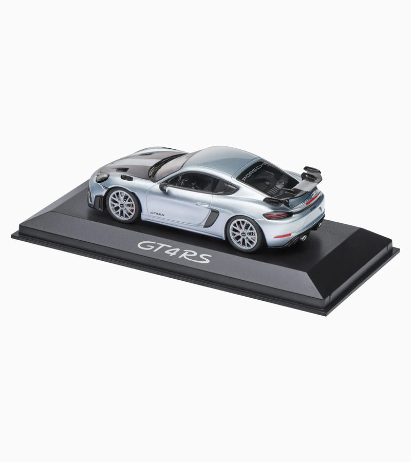 Chargez l'image dans la visionneuse de la galerie, Porsche 718 CAYMAN GT4 RS Gris PORSCHE DEALERMODEL 1:43
