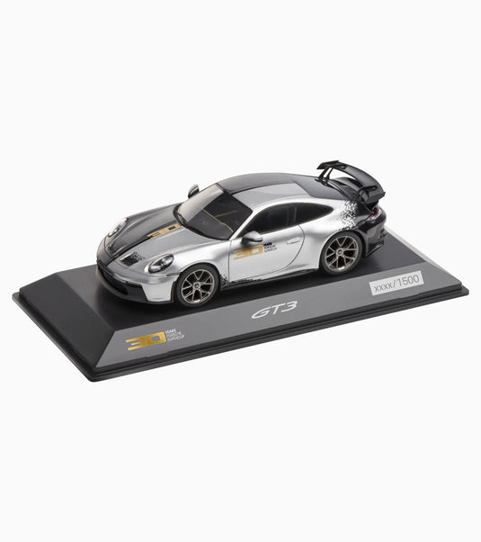 Porsche 911 GT3 30Y Supercup (Black/Grey/Gold) - LIMITED EDITION 1385/1500 pieces - PORSCHE DEALERMODEL 1:43