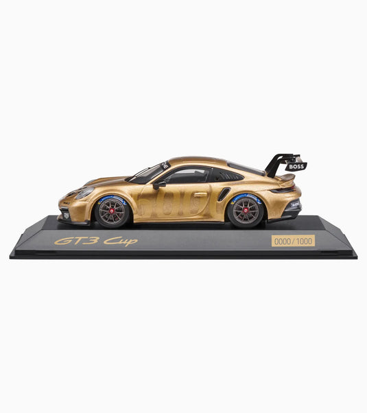 Porsche 911 GT3 CUP (992) 5000 Noir/Or - LIMITED EDITION 504/1000 pièces - PORSCHE DEALERMODEL 1:43