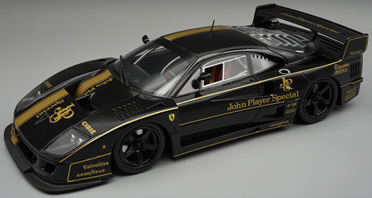 Ferrari F40 LM JPS 1996 Black (LIMITED EDITION Nr.25/75 With leather base & Case) TECNOMODEL 1:18