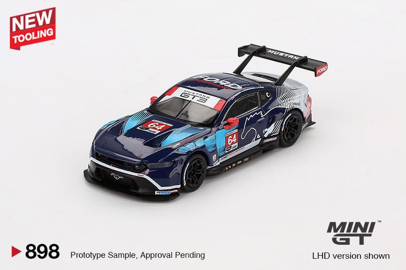 Load image into Gallery viewer, Ford MUSTANG GT3 #64 FORD MULTIMATIC MOTORSPORTS DAYTONA 24 HRS 2024 (LHD) MINI GT 1:64
