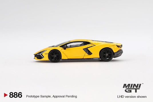 Lamborghini REVUELTO YELLOW 2024 (LHD) MINI GT 1:64