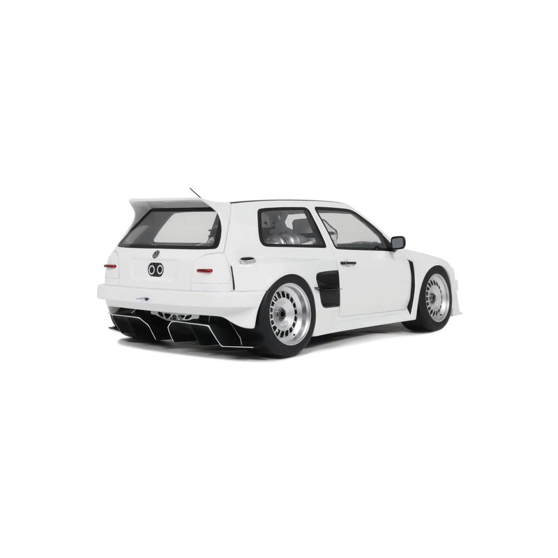 Load image into Gallery viewer, Volkswagen GOLF III KHYZYL SALEEM WHITE 2024 OTTOmobile 1:18
