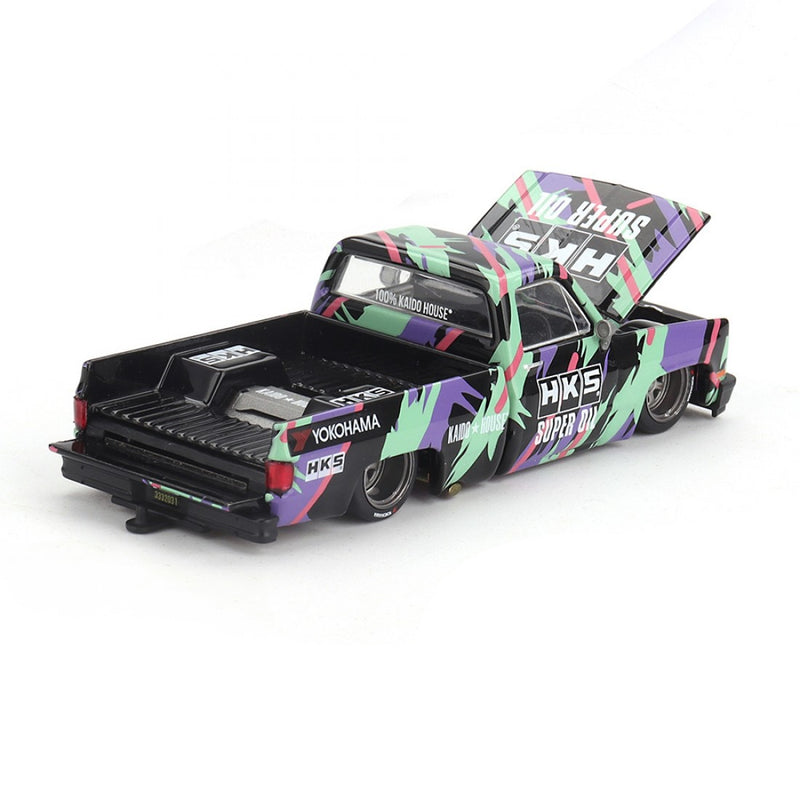Load image into Gallery viewer, Chevrolet SILVERADO KAIDO HKS V1 1980 MINI GT 1:64

