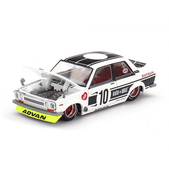 Load image into Gallery viewer, Datsun 510 STREET TEAM XMM V1 1969 Kaido*House MINI GT 1:64
