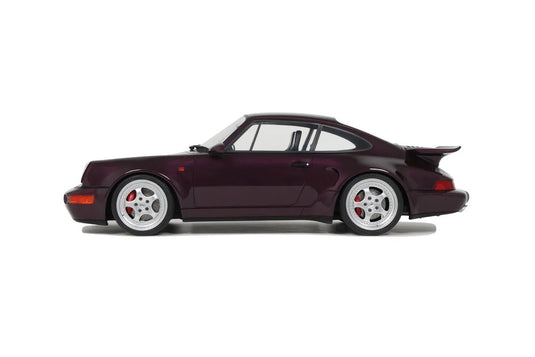 PORSCHE 911 (964) TURBO S PURPLE 1992 GT SPIRIT 1:12