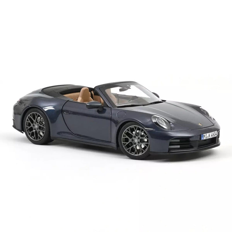 Load image into Gallery viewer, PORSCHE 911 CARRERA CABRIOLET 2025 BLUE NOREV 1:18
