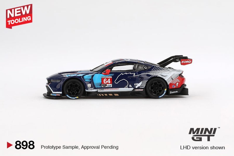 Load image into Gallery viewer, Ford MUSTANG GT3 #64 FORD MULTIMATIC MOTORSPORTS DAYTONA 24 HRS 2024 (LHD) MINI GT 1:64
