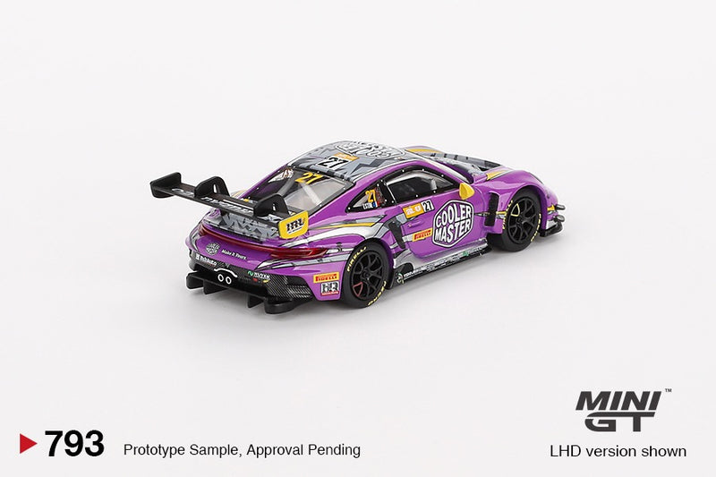 Load image into Gallery viewer, PORSCHE 911 (992) GT3 R #27 HUBAUTO RACING 70TH MACAU GRAND PRIX 2023 MINI GT 1:64

