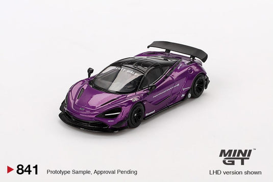 McLaren 720S LB WORKS PURPLE 2020 (LHD) MINI GT 1:64