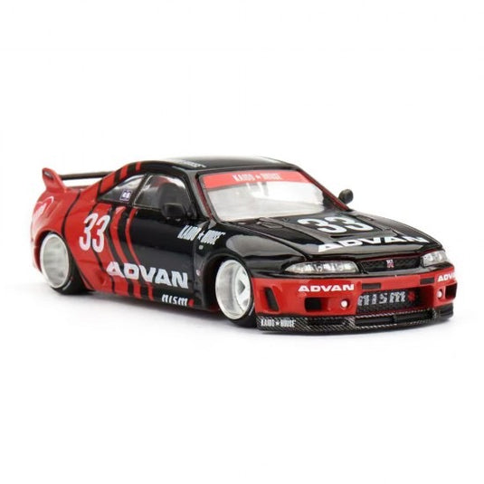NISSAN SKYLINE GT-R (R33) ADVAN KAIDO*HOUSE MINI GT 1:64