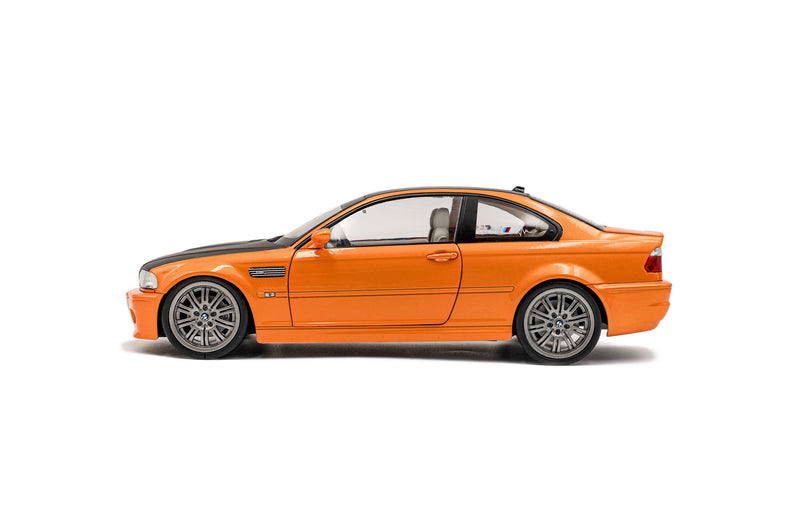 Load image into Gallery viewer, Bmw E46 M3 COUPE SOLIDO WORKS ORANGE 2000 SOLIDO 1:18
