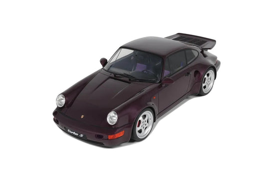 PORSCHE 911 (964) TURBO S PURPLE 1992 GT SPIRIT 1:12