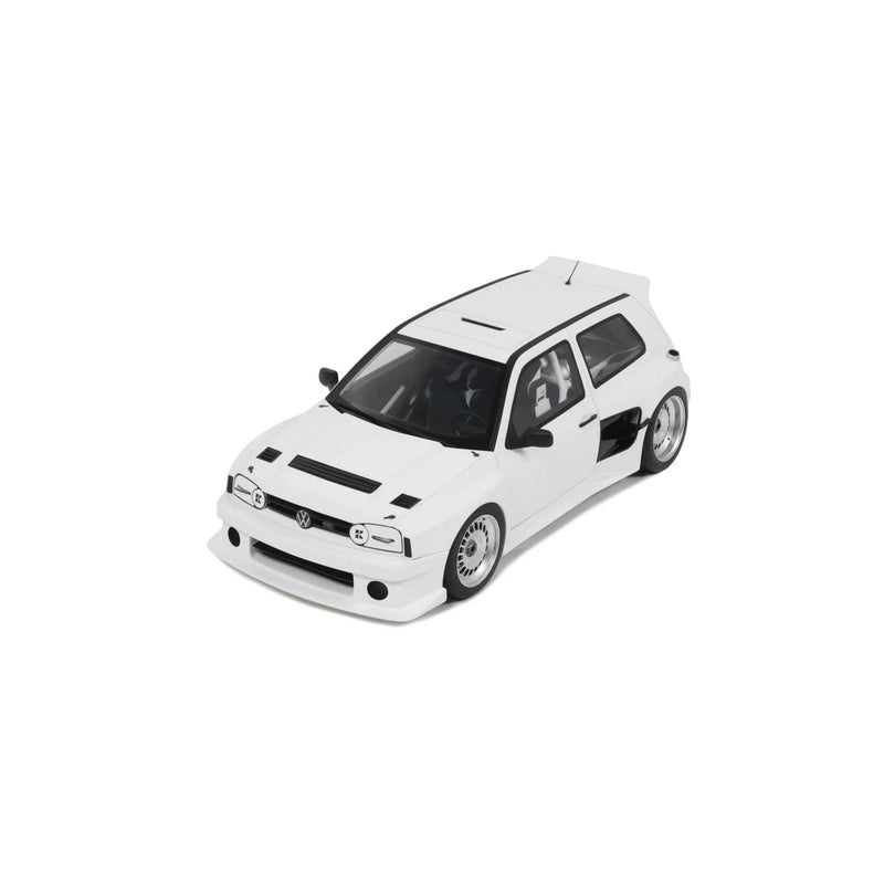Load image into Gallery viewer, Volkswagen GOLF III KHYZYL SALEEM WHITE 2024 OTTOmobile 1:18
