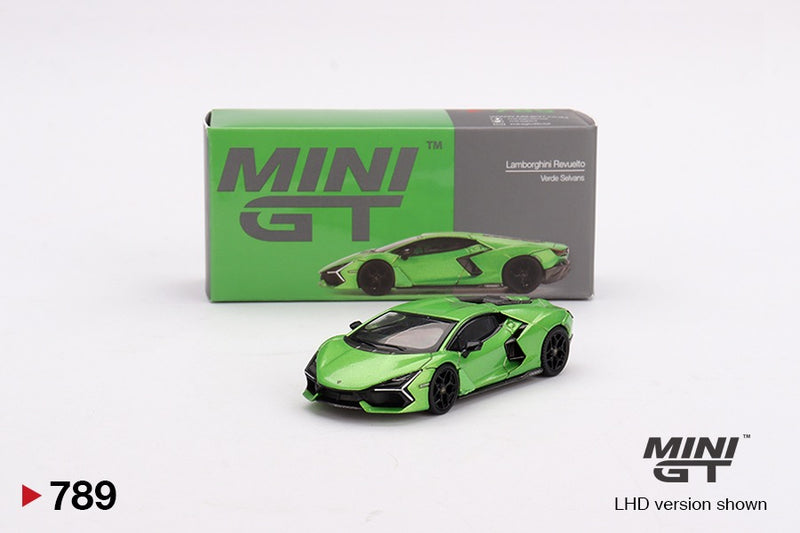 Load image into Gallery viewer, Lamborghini REVUELTO 2024 Green (LHD) MINI GT 1:64
