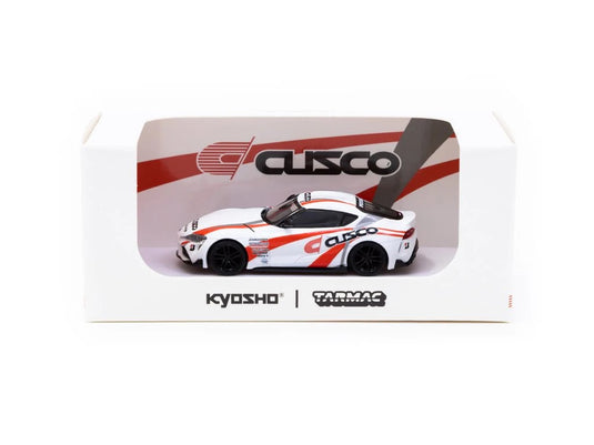 Toyota GR SUPRA "CUSCO" WIT/ROOD TARMAC WORKS 1:64