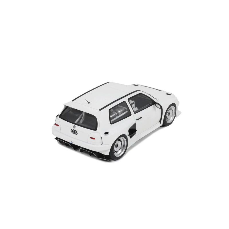 Load image into Gallery viewer, Volkswagen GOLF III KHYZYL SALEEM WHITE 2024 OTTOmobile 1:18

