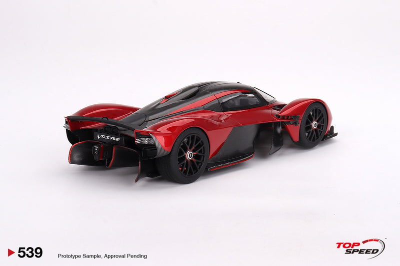 Load image into Gallery viewer, Aston MARTIN VALKYRIE HYPER Red TOP SPEED 1:18
