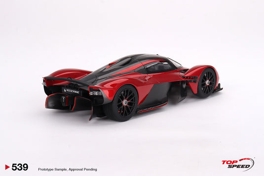 Aston MARTIN VALKYRIE HYPER Red TOP SPEED 1:18