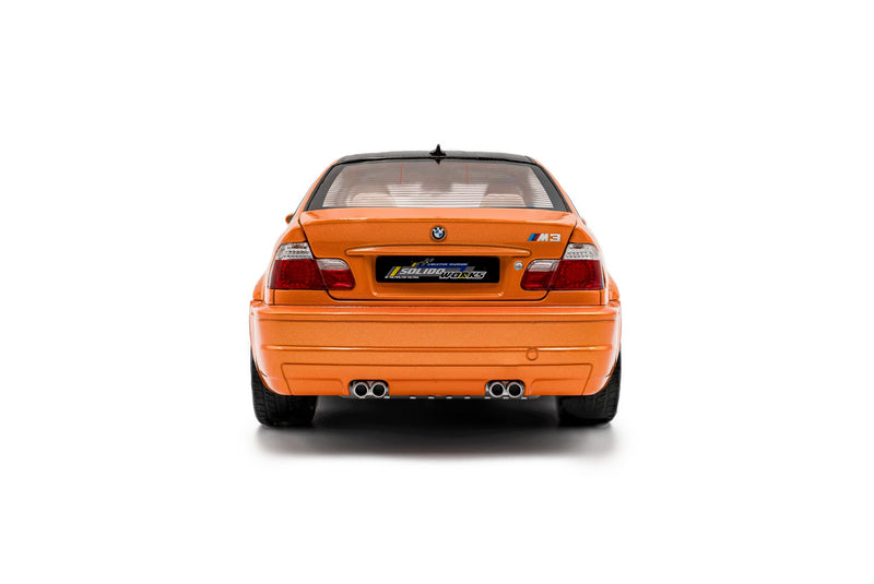 Load image into Gallery viewer, Bmw E46 M3 COUPE SOLIDO WORKS ORANGE 2000 SOLIDO 1:18
