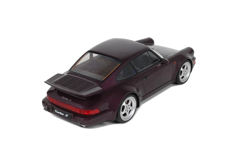Load image into Gallery viewer, PORSCHE 911 (964) TURBO S PURPLE 1992 GT SPIRIT 1:12
