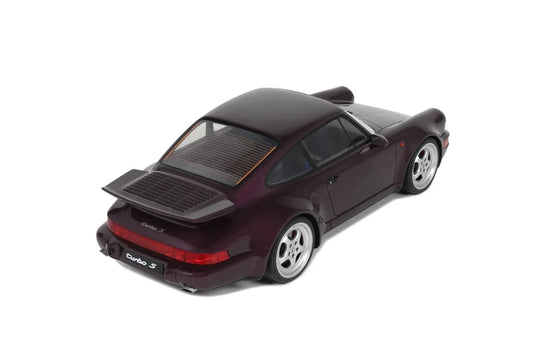 PORSCHE 911 (964) TURBO S PURPLE 1992 GT SPIRIT 1:12