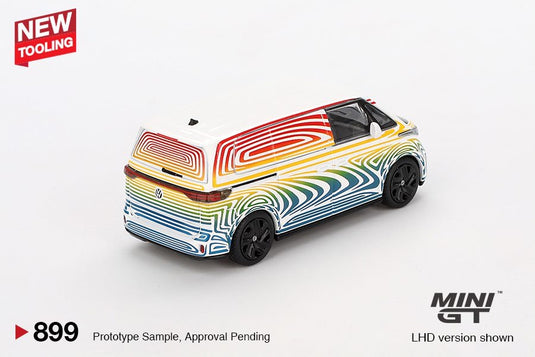 Volkswagen ID.BUZZ PROTOTYPE RAINBOW 2022 (LHD) MINI GT 1:64