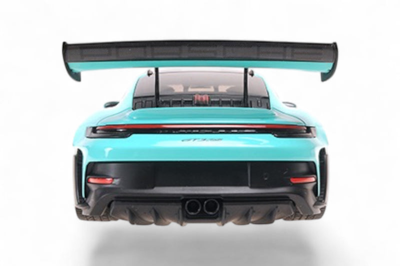 Load image into Gallery viewer, Porsche 911 (992) GT3RS 2024 GREEN W DARKSILVER WHEELS MINICHAMPS 1:18
