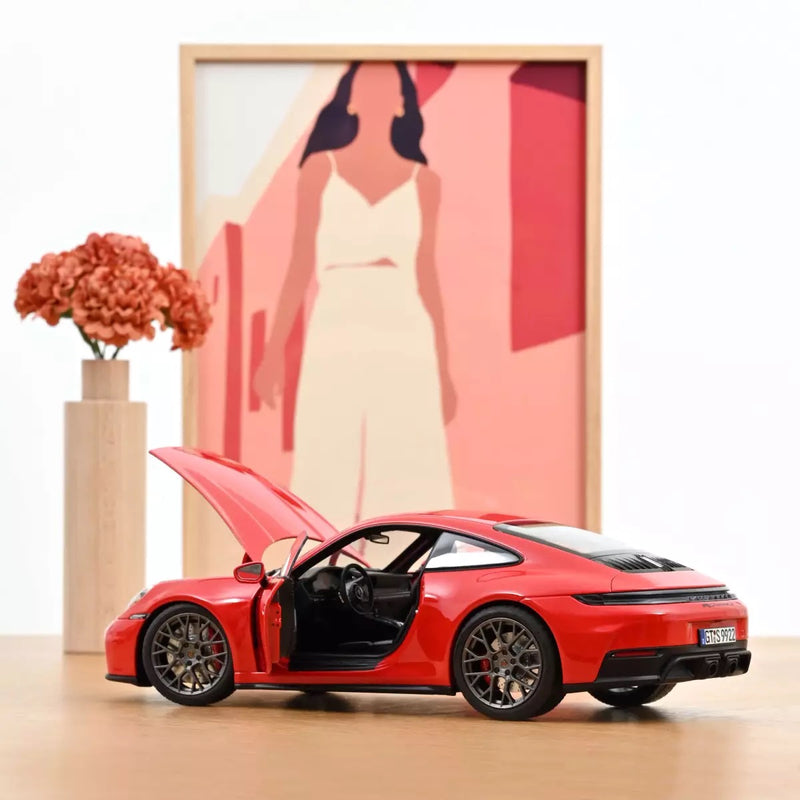 Load image into Gallery viewer, PORSCHE 911 CARRERA 2025 RED NOREV 1:18
