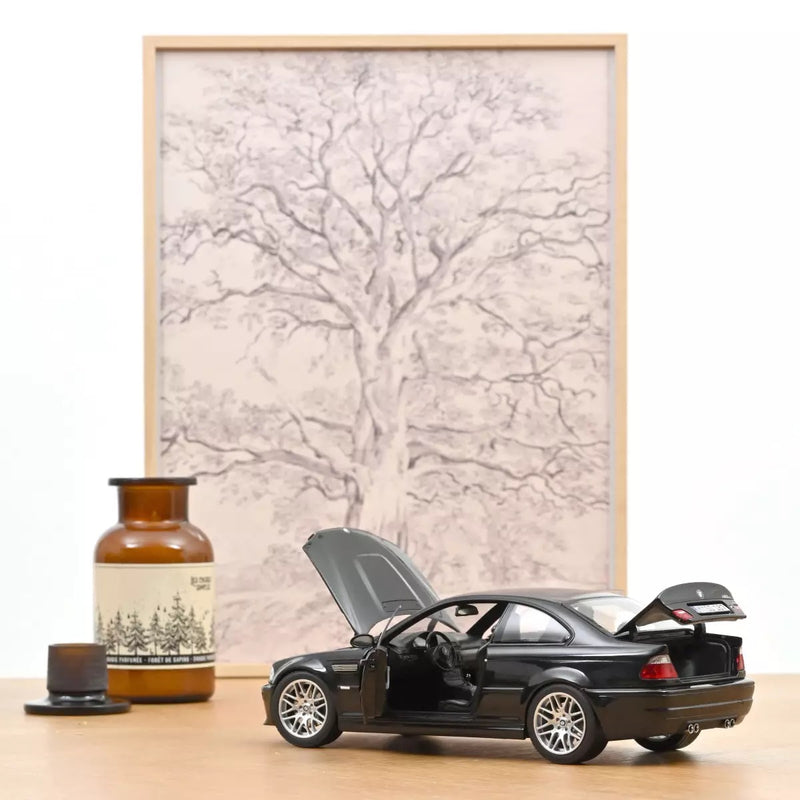 Load image into Gallery viewer, Bmw M3 CSL 2003 Black NOREV 1:18
