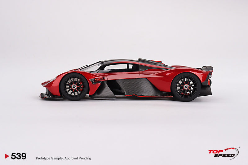 Load image into Gallery viewer, Aston MARTIN VALKYRIE HYPER Red TOP SPEED 1:18
