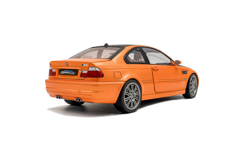 Load image into Gallery viewer, Bmw E46 M3 COUPE SOLIDO WORKS ORANGE 2000 SOLIDO 1:18
