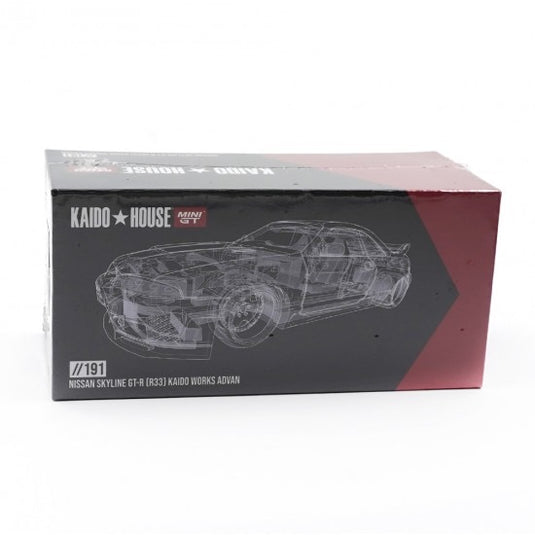 NISSAN SKYLINE GT-R (R33) ADVAN KAIDO*HOUSE MINI GT 1:64