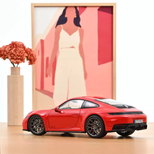 PORSCHE 911 CARRERA 2025 RED NOREV 1:18