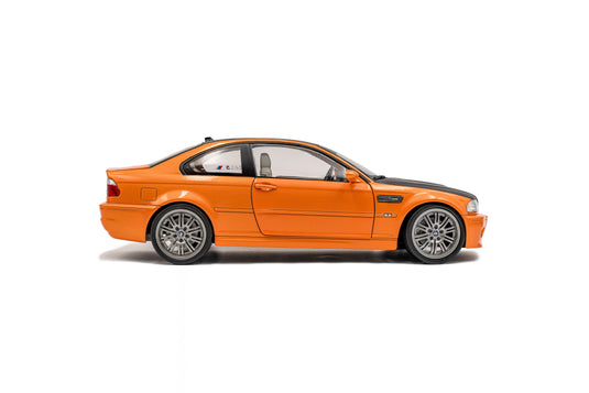 Bmw E46 M3 COUPE SOLIDO WORKS ORANGE 2000 SOLIDO 1:18