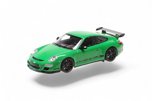 Porsche 911 (997.1) GT3 RS 2007 GREEN MINICHAMPS 1:18