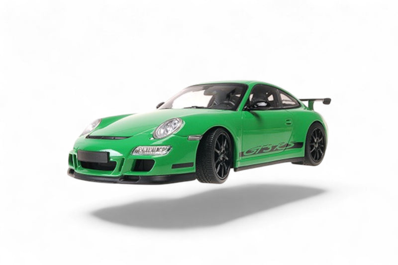 Load image into Gallery viewer, Porsche 911 (997.1) GT3 RS 2007 GREEN MINICHAMPS 1:18
