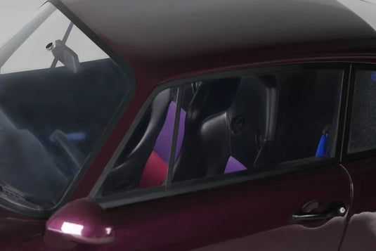 PORSCHE 911 (964) TURBO S PURPLE 1992 GT SPIRIT 1:12