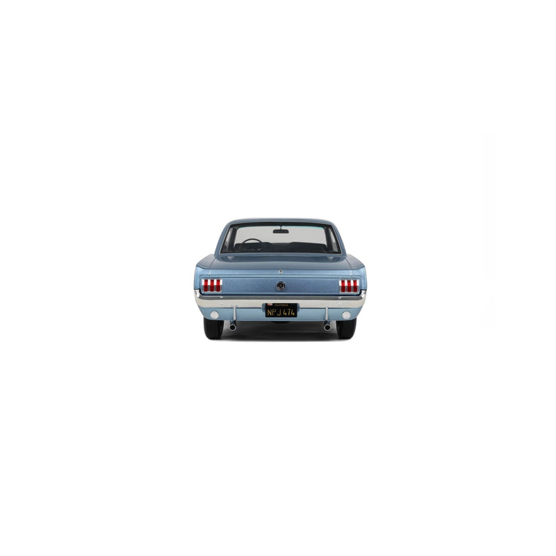 Load image into Gallery viewer, Ford MUSTANG V8 HARDTOP SILVER BLUE PONY 1965 OTTOmobile 1:12

