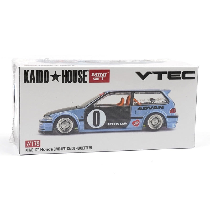 Load image into Gallery viewer, Honda CIVIC (EF) ROULETTE V1 1987 MINI GT 1:64
