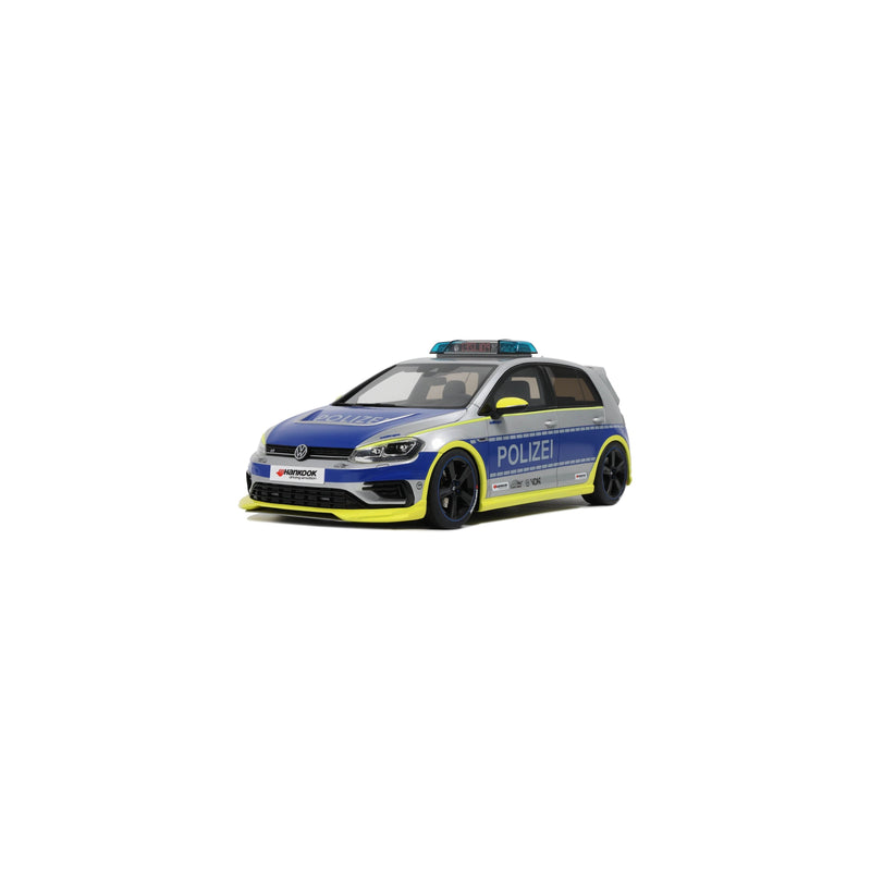 Load image into Gallery viewer, Volkswagen GOLF VII R OETTINGER POLIZEI GREY 2018 OTTOmobile 1:18
